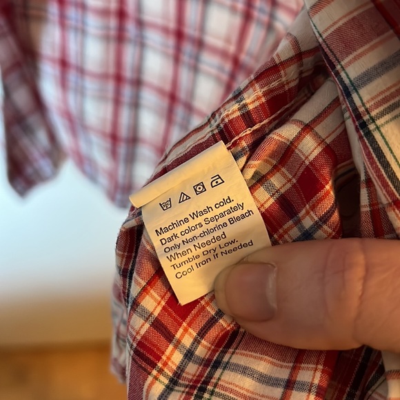 Chaps button down shirt short sleeve - Picture 4 of 4